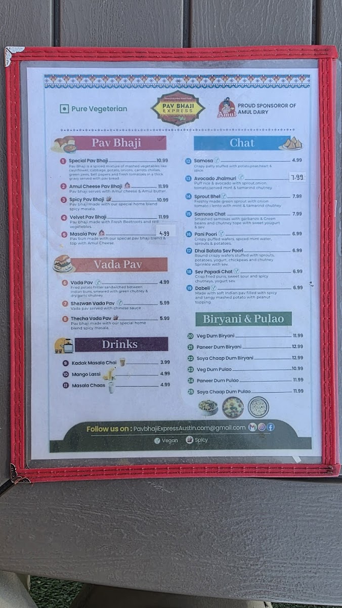 PAV BHAJI EXPRESS Menu - Image 3