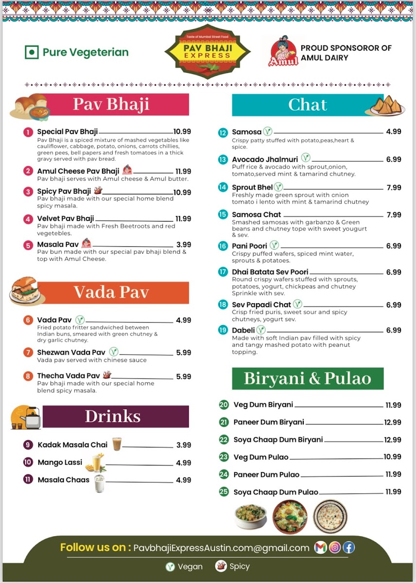 PAV BHAJI EXPRESS Menu - Image 5